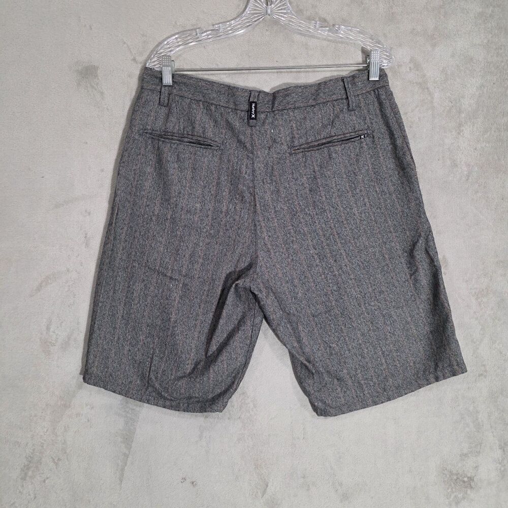 Hurley Mens Chino Shorts Sz 34 Gray - Picture 2 of 8